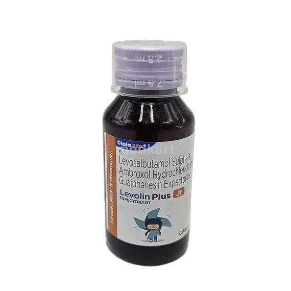 levolin plus jr syrup 60 ml